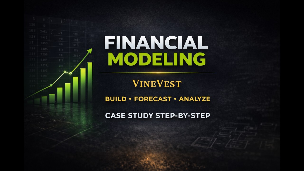 Financial Modeling Case Study (Part 1): Build the Exact Template Professionals Use