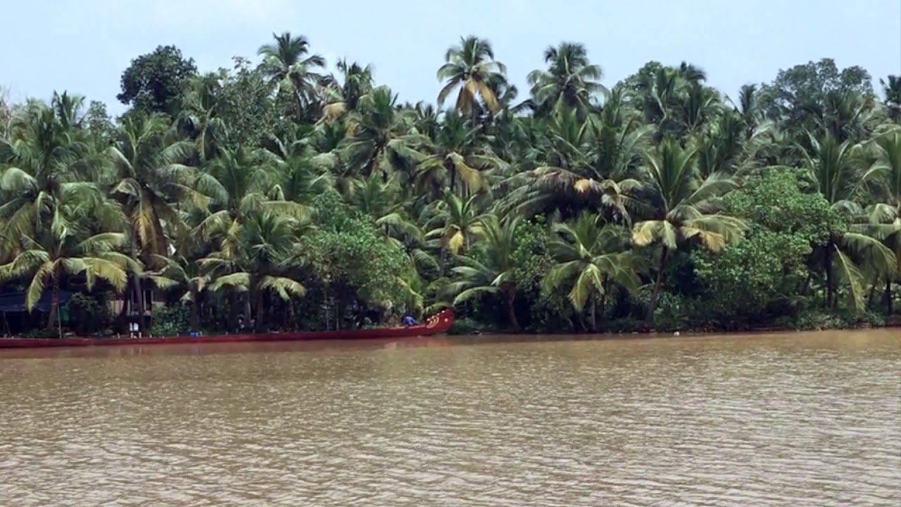 Chundan Vallam (Kerala Snake Boat) in Kalladayar (Kallada River)