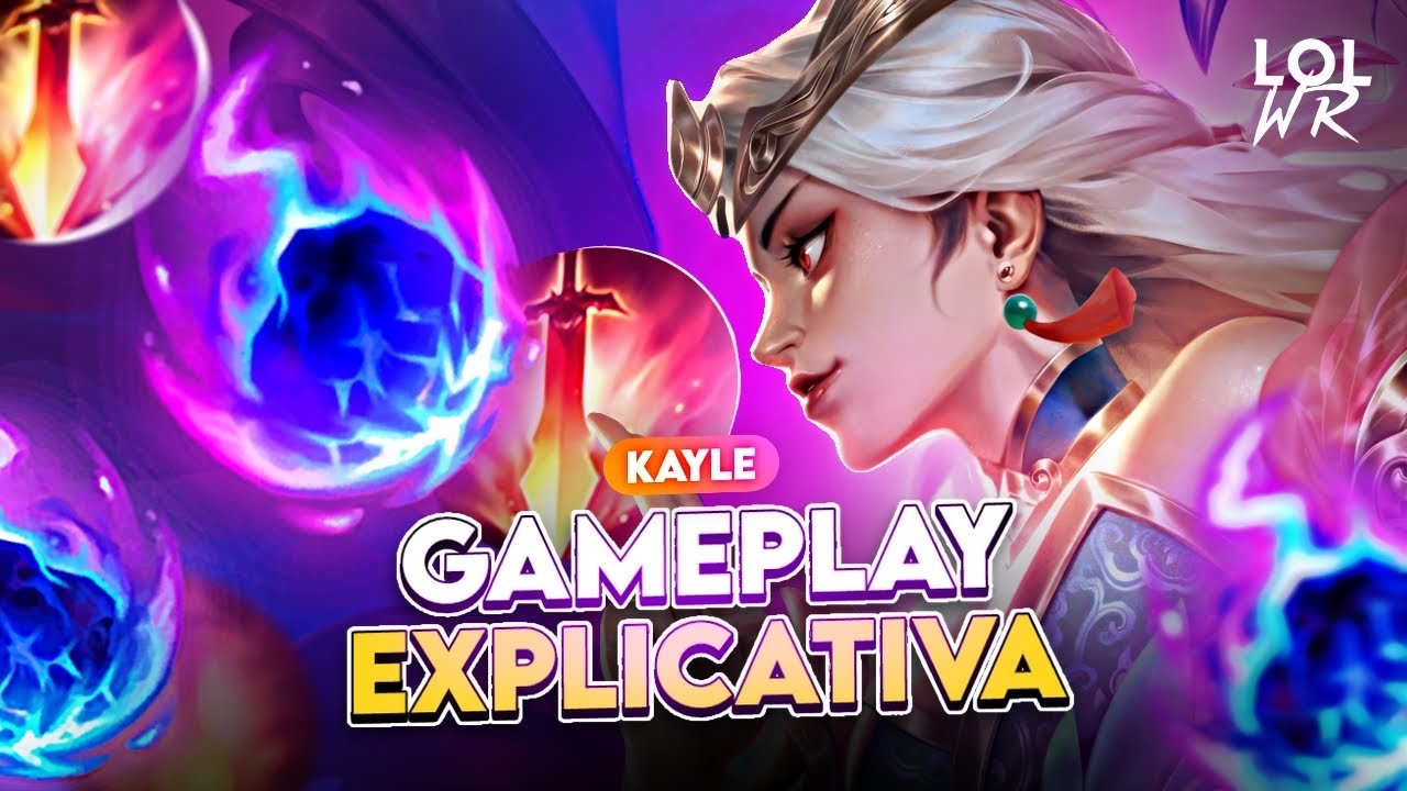 GAMEPLAY EXPLICATIVA DE KAYLE TOP! TUDO QUE VC PRECISA SABER PARA CARREGAR JOGOS! | LoL Wild Rift