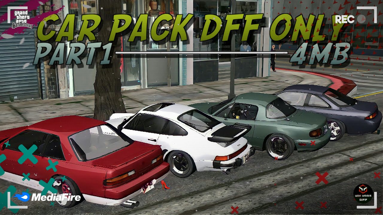 CARS PACK DFF PART#1 - GTA SAN ANDREAS