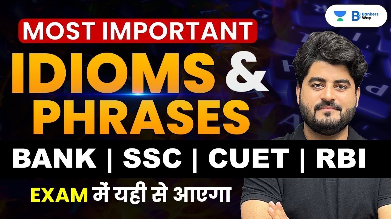 Most Important Idioms and Phrases | SBI PO 2023 | Vishal Parihar