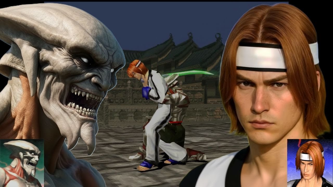 Tekken 3 - DIFFICULTY LEVEL HARD - YOSHIMITSU vs HWOARANG - Chaotic Guardian vs Furious Challenger