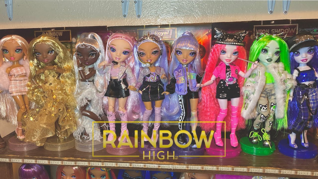 RANKING THE RAINBOW VISION DOLLS FROM RAINBOW HIGH | Rainbow divas, Royal 3, and Neon Shadow🌈