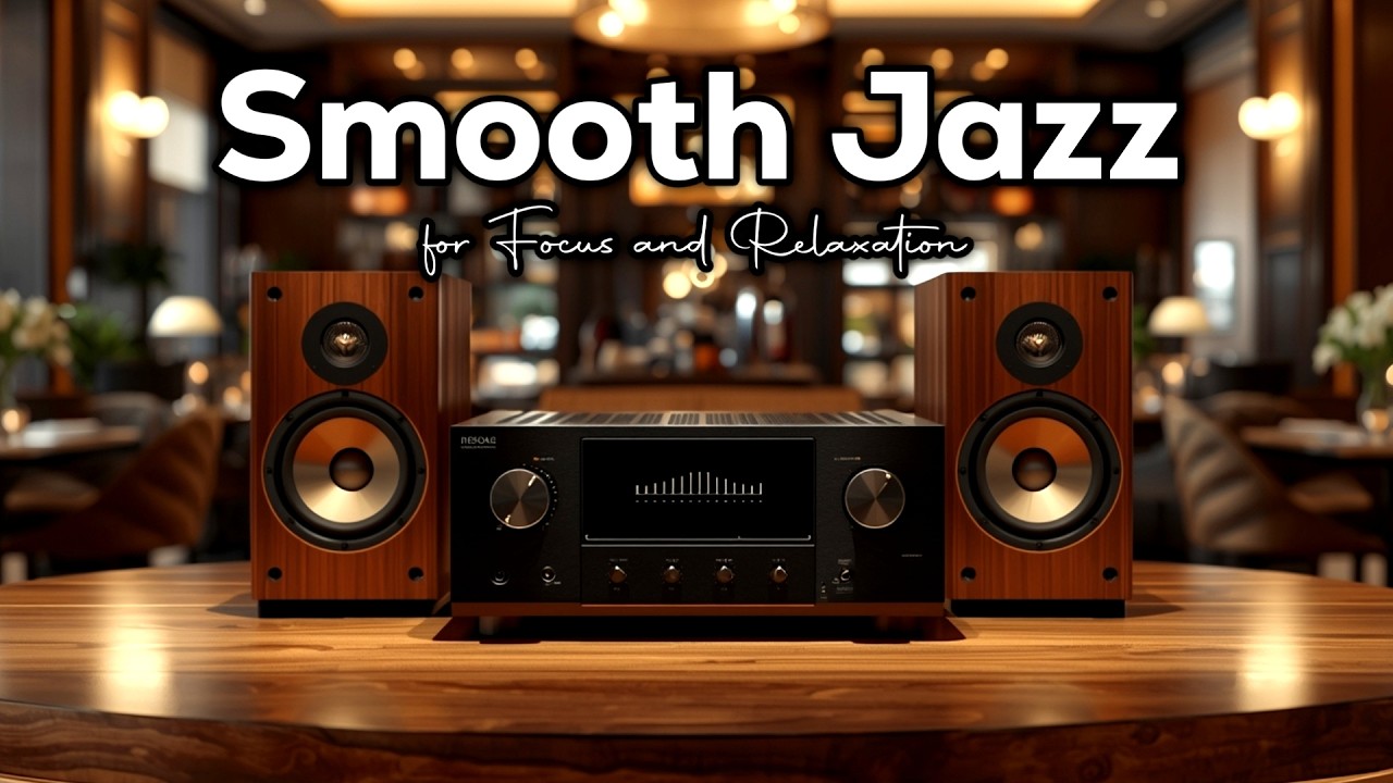 Smooth Jazz for Focus & Relaxation — Calm Instrumental Background Music