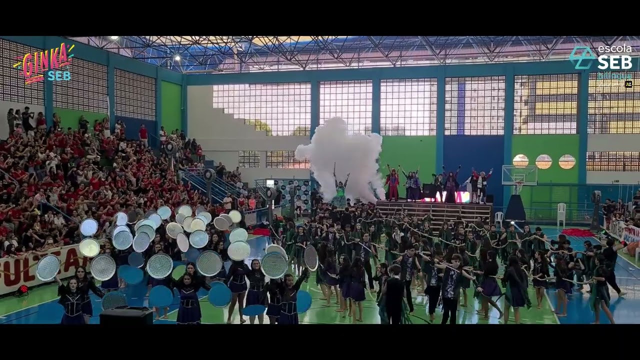 DAN&Ccedil;A EQUIPE VERMELHA - GINKA SEB 2024 - ESCOLA SEB BIL&Iacute;NGUE - MACEI&Oacute;-AL
