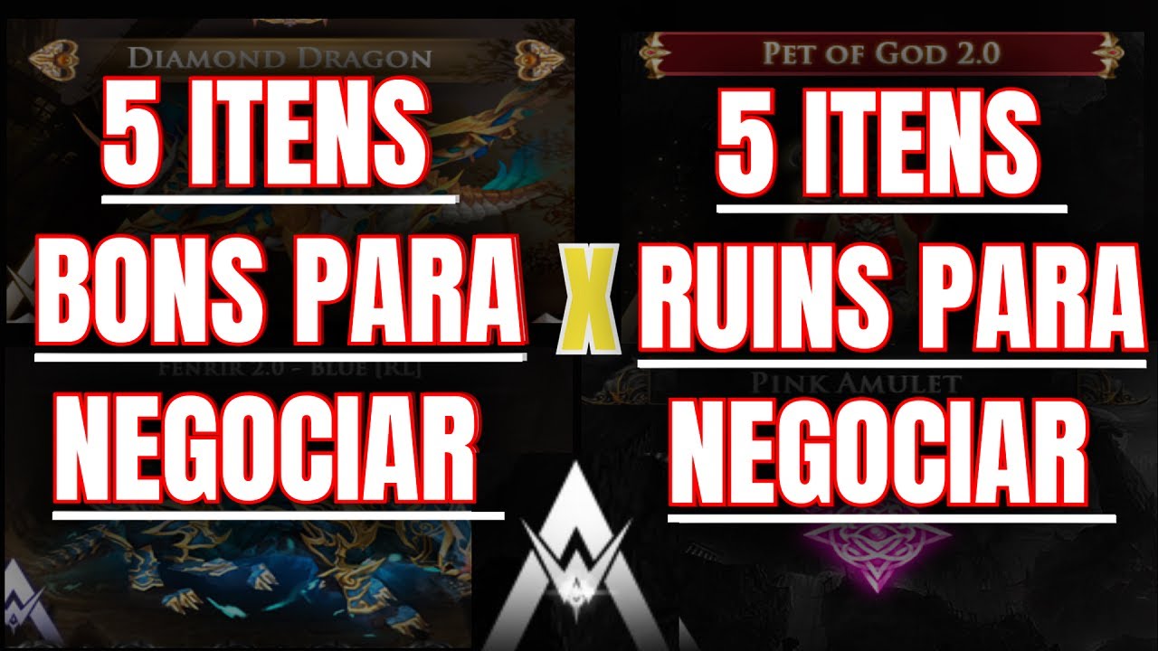 OS MELHORES ITENS PARA NEGOCIAR NO MUAWAY !!!