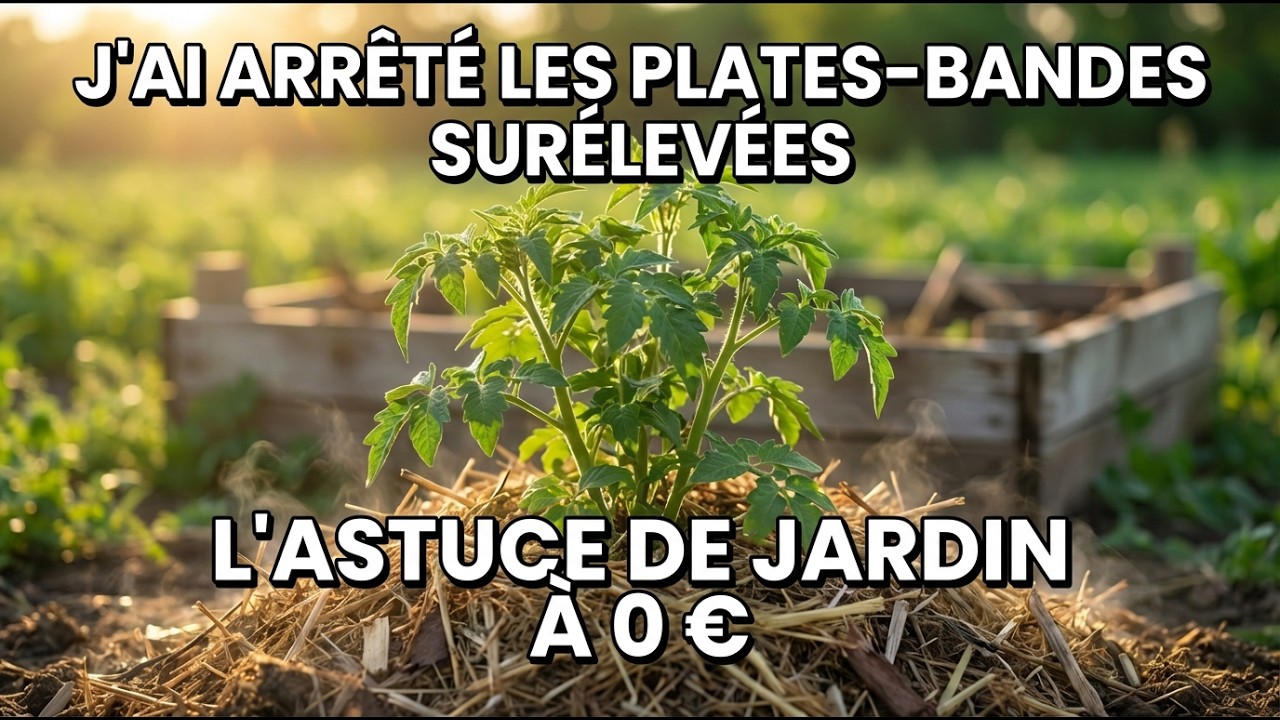 Le Jardin à 0€ Qui a Détruit le Compost et les Bacs Surélevés — Pourquoi On Vous le Cache