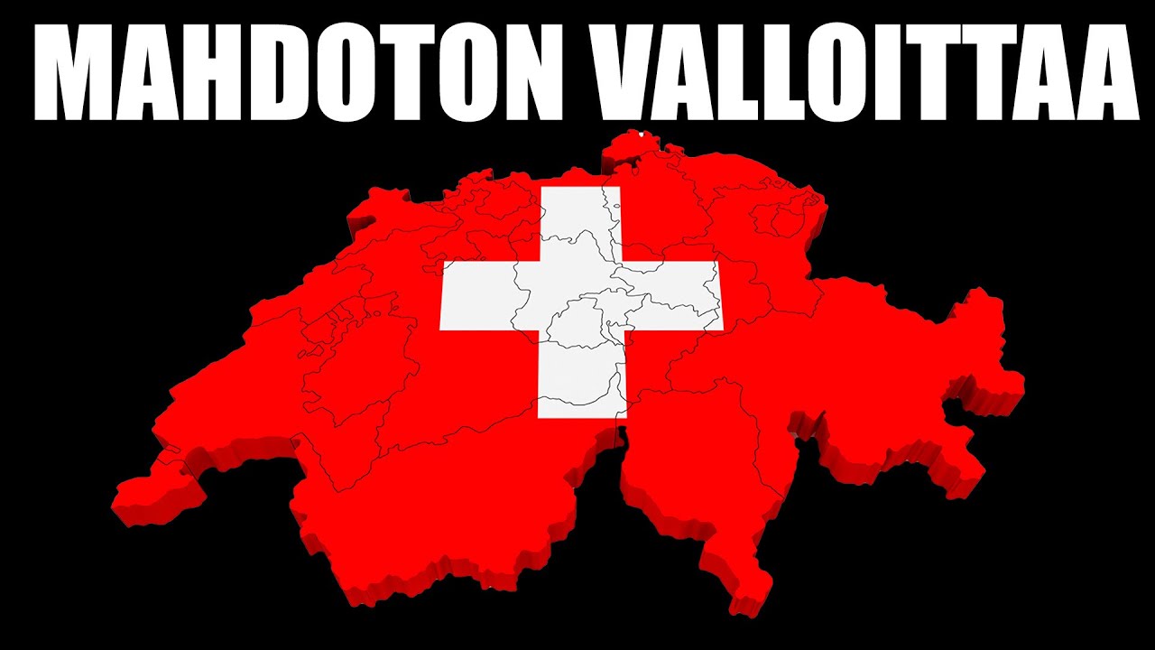 Tämän takia Sveitsiä on (lähes) mahdotonta valloittaa