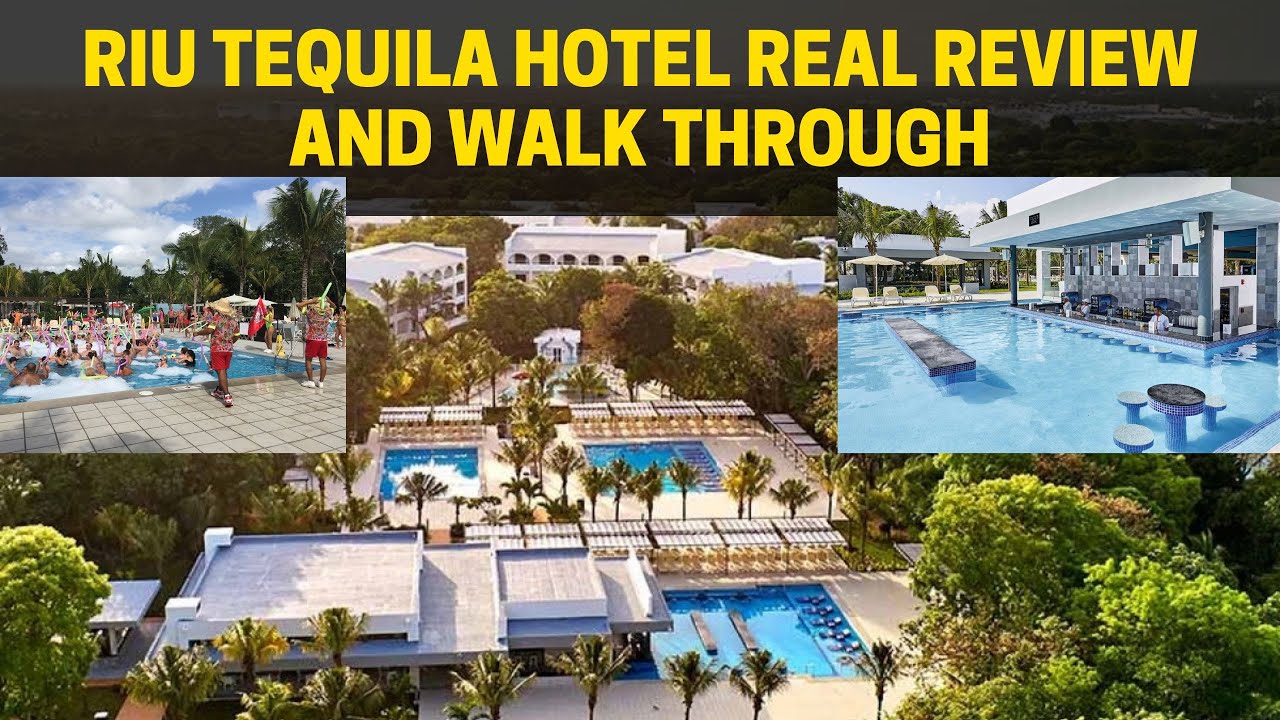 RIU Tequila Hotel Real Review. Walk Through of RIU Tequila, Playacar, Playa Del Carmen, Mexico!