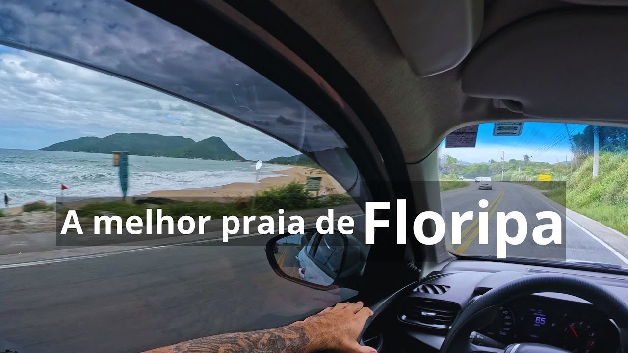 PÂNTANO DO SUL (Floripa) | POV Drive mostrando as praias