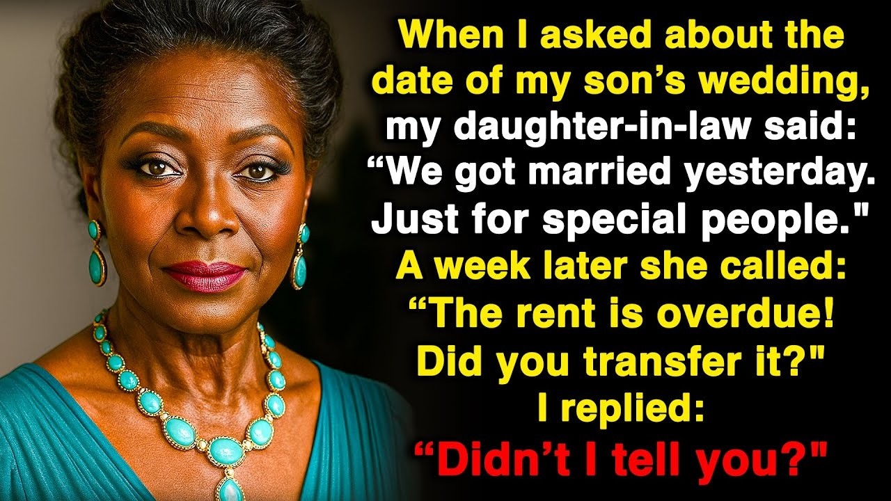 I asked when the wedding is and my daughter-in-law said: 