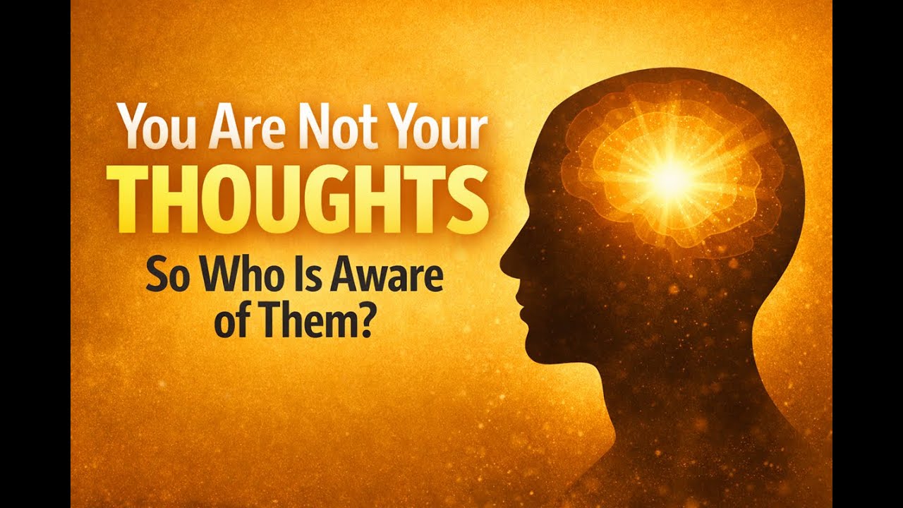 You Are Not Your Thoughts — So Who Is Aware of Them?