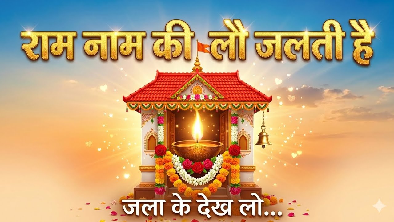 RAM NAAM KI JYOTI Har Dil Mein Jalti Shakti ⚡
