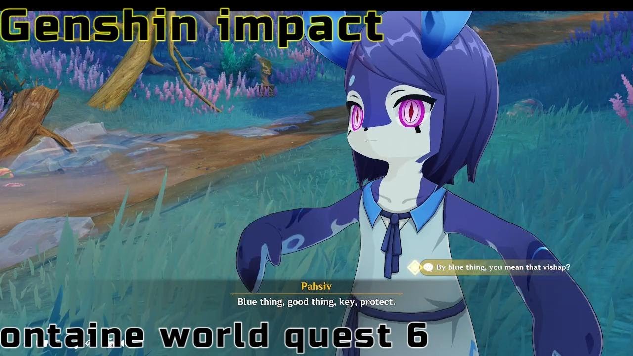 Genshin Impact fontaine world quest 6