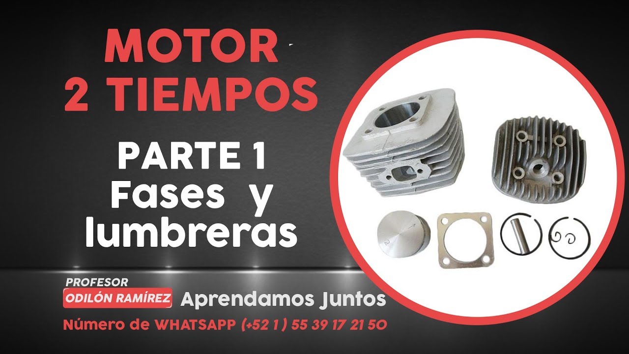 Motor 2 Tiempos: fases  y lumbreras / PARTE 1
