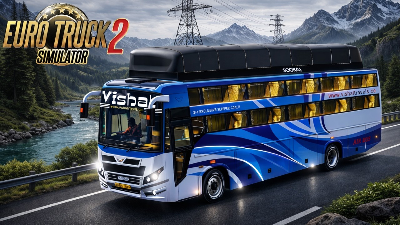 VISHAL TRAVELS IN DEEP WATER! 🌊 Extreme Off-Road Challenge | ETS2