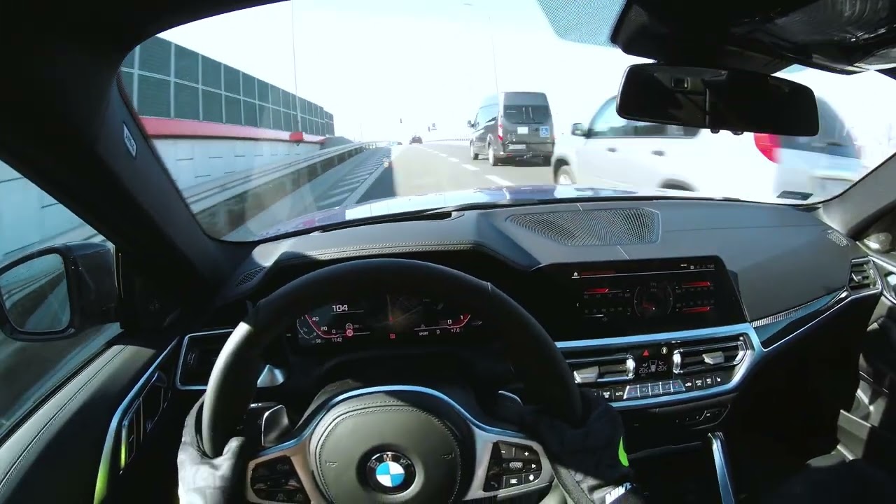 BMW M440i xDrive (G26) - POV and acceleration
