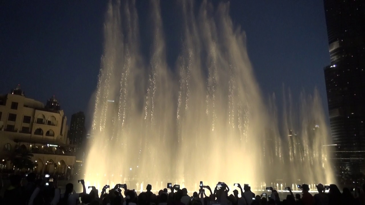 Burj Khalifa Wasserspiele Dubai
