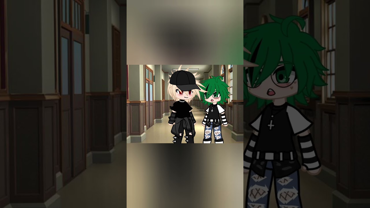 Strangers to lovers ✨ #bakudeku #bkdk #gacha #myheroacademia #animation #anime #bl #boyslove #mha