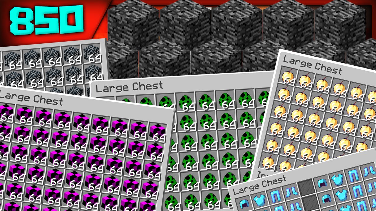 Minecraft FACTIONS Server Lets Play - THE 1 BILLION $ BEDROCK VAULT! - Ep. 850 ( Minecraft Faction )