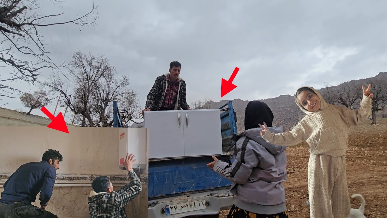 Installing water heaters, plumbing, and purchasing cabinets for mountain girls