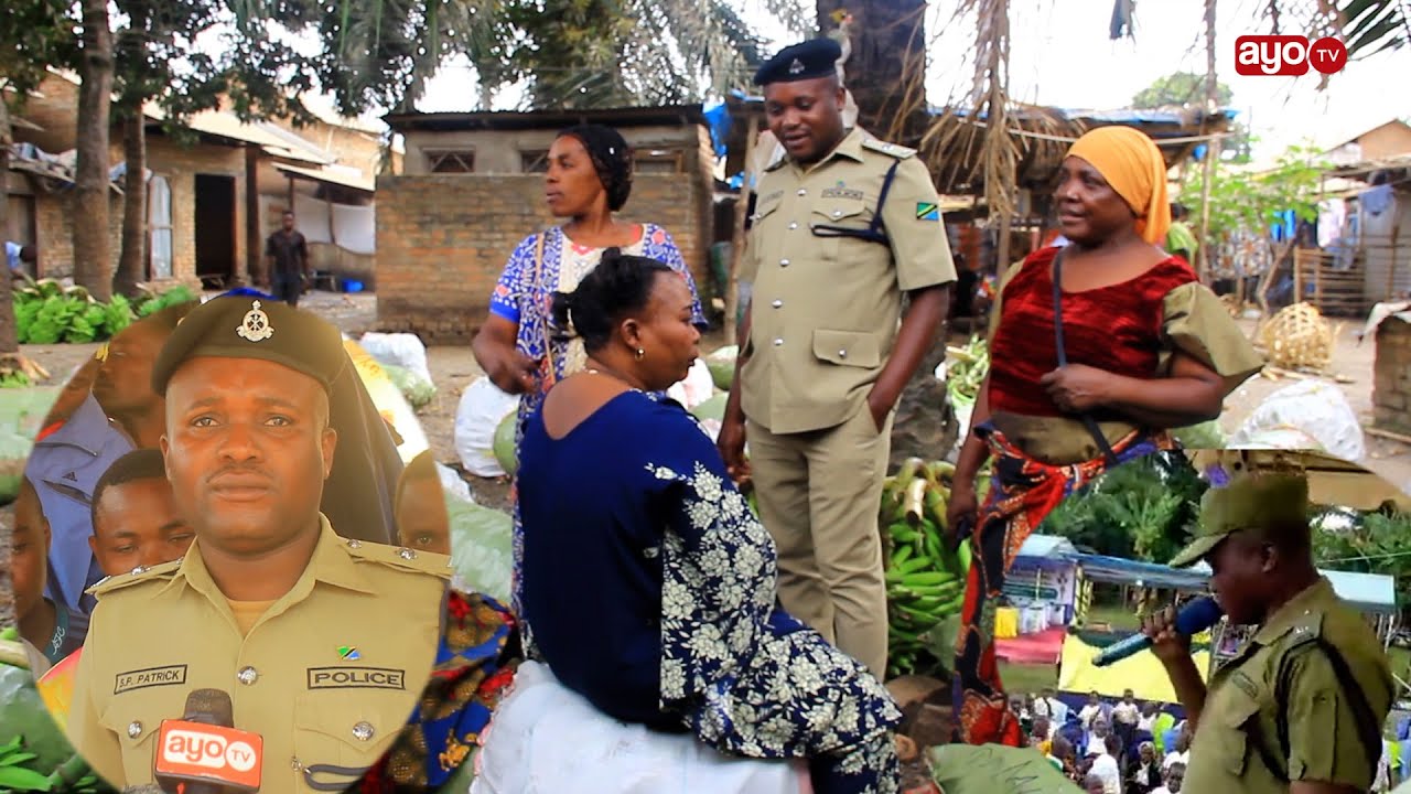 TAZAMA ASKARI ANAYETUMIA SYLE YA MUZIKI KUFIKISHA UJUMBE, 'TUNAISHI KAMA NDUGU', AIMBA NA VIJANA