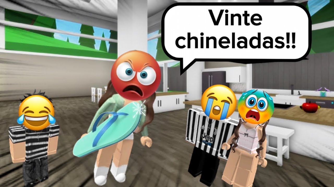 O irmão mais novo que se fazia de vítima para a mãe castigar os irmãos - História Roblox