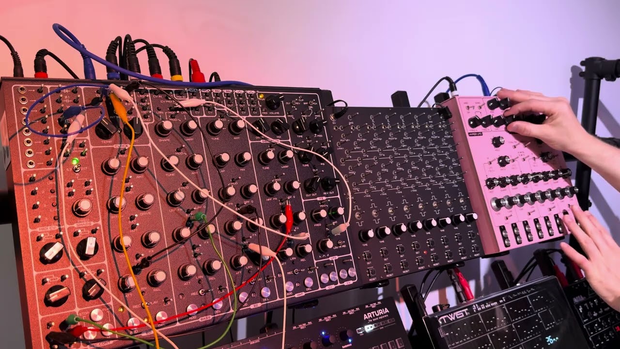Synth jam SOMA Pulsar-23 and Lyra-8