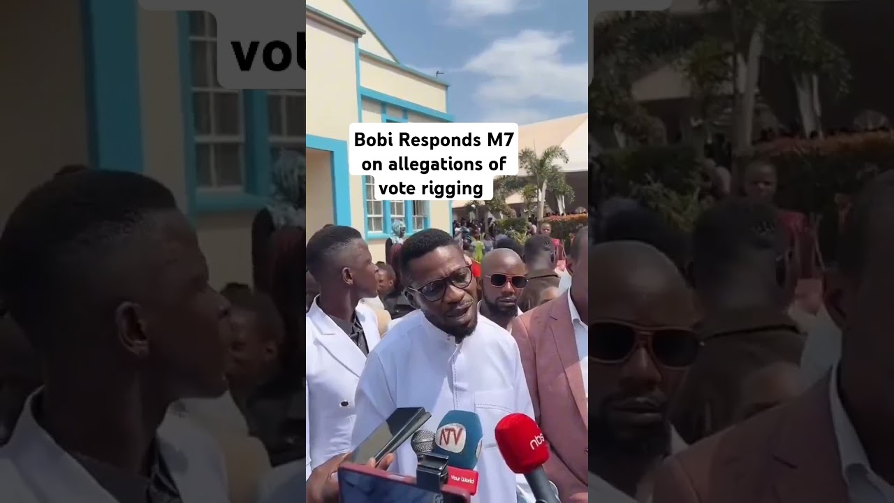 Bobi Responds M7 on allegations of NUP rigging votes in the recent general elections #alienskin
