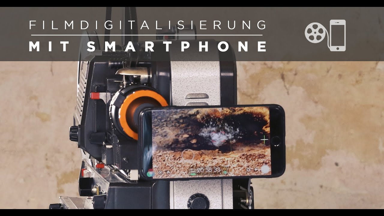 Super 8-Filmdigitalisierung mit Smartphone