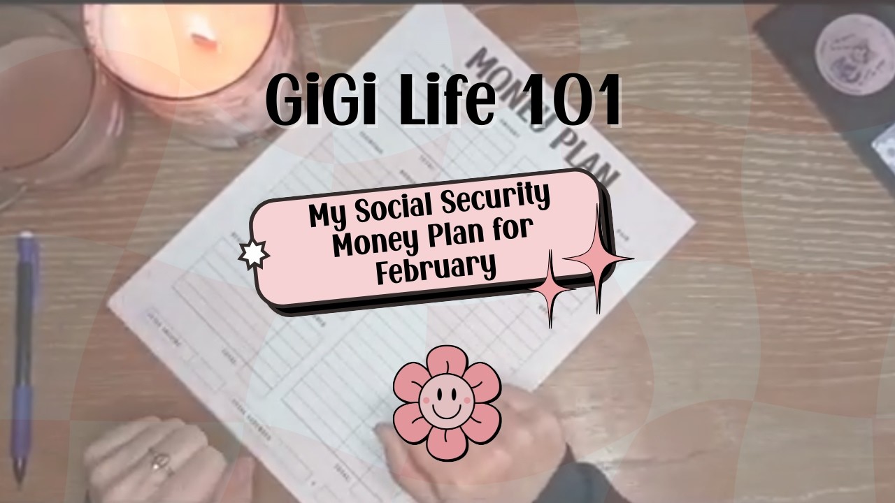 My Social Security Money Plan for February | 2nd Paycheck for Feb | $1786 | Fixed Income