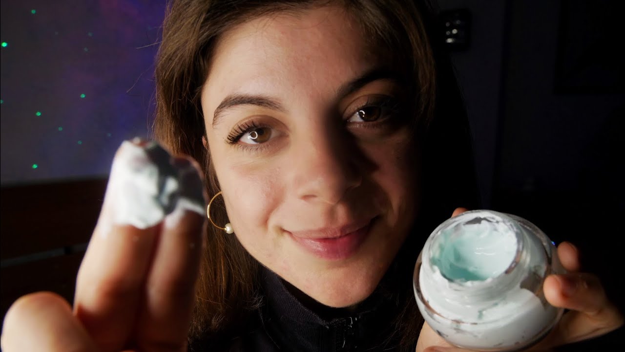 Ti faccio la SKINCARE per farti ADDORMENTARE💤 *suuuper rilassante (layered sounds) ASMR ITA