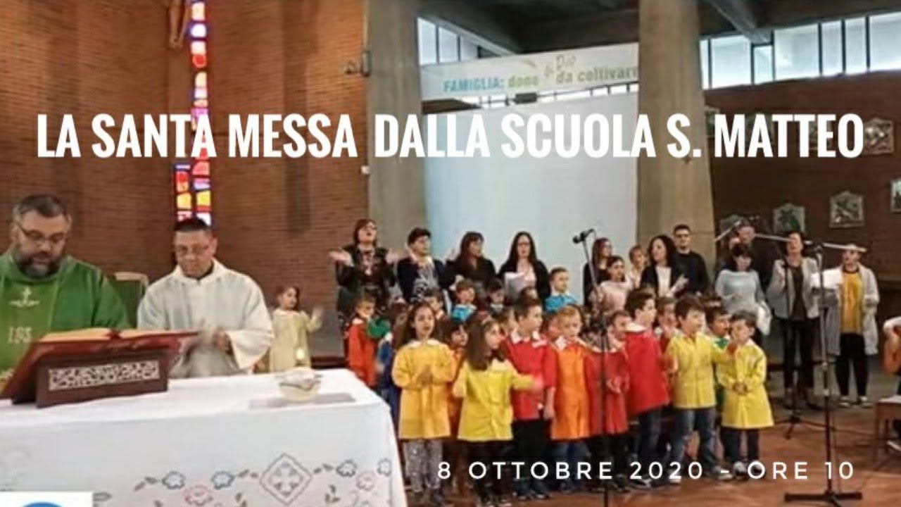 La S. Messa in diretta dalla Scuola S. Matteo di Nichelino
