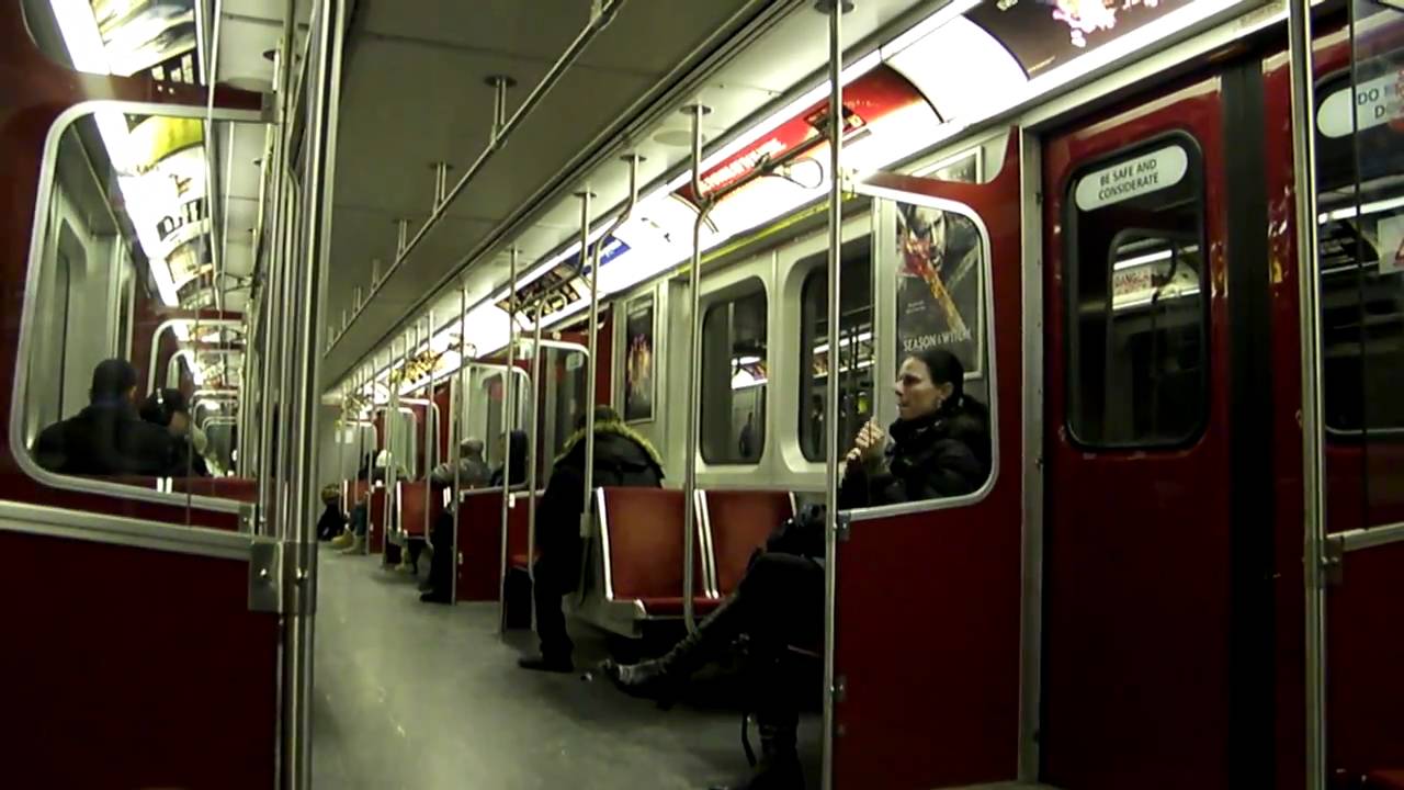 TTC Bombardier T1 5172 - Subway Ride