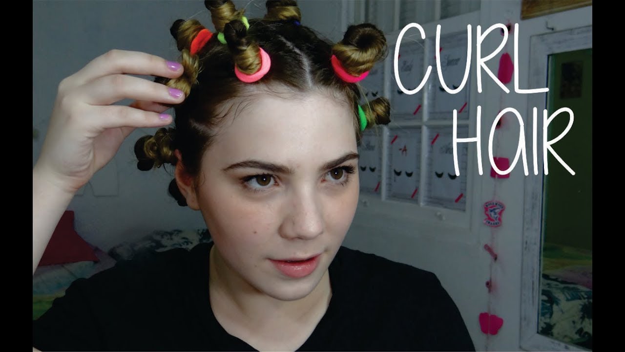 TESTANDO CACHOS EM CABELO LISO - SEM CALOR
