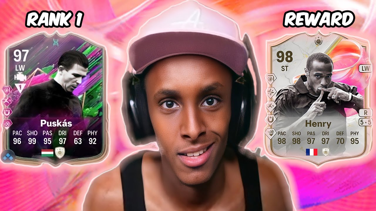 97 Shapeshifter EVO Puskas Carried Me To Rank 1 *Packed 98 Futties Icon Henry*