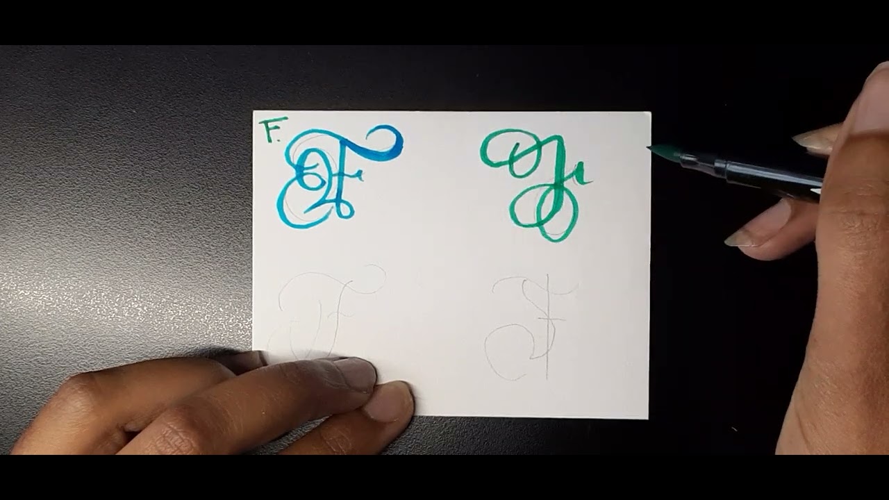 Fancy Letter F