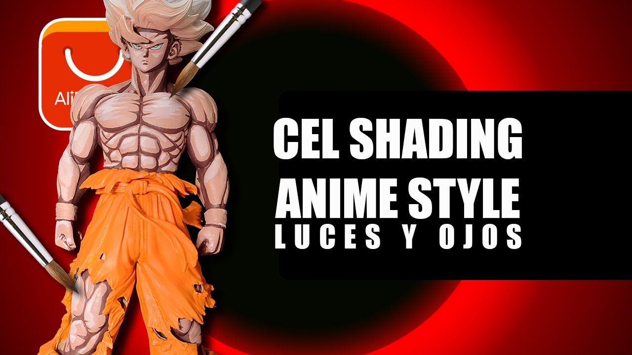 APRENDE a REPINTAR de una MALDITA VEZ,desde 0! Figura Goku - [ Episodio 5] Luces de la piel y ojos