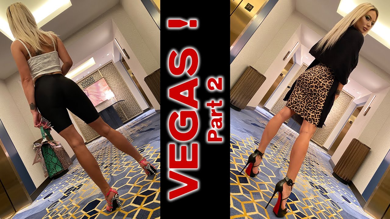 Red Bottoms + Long Nails in Vegas ! (Part II)