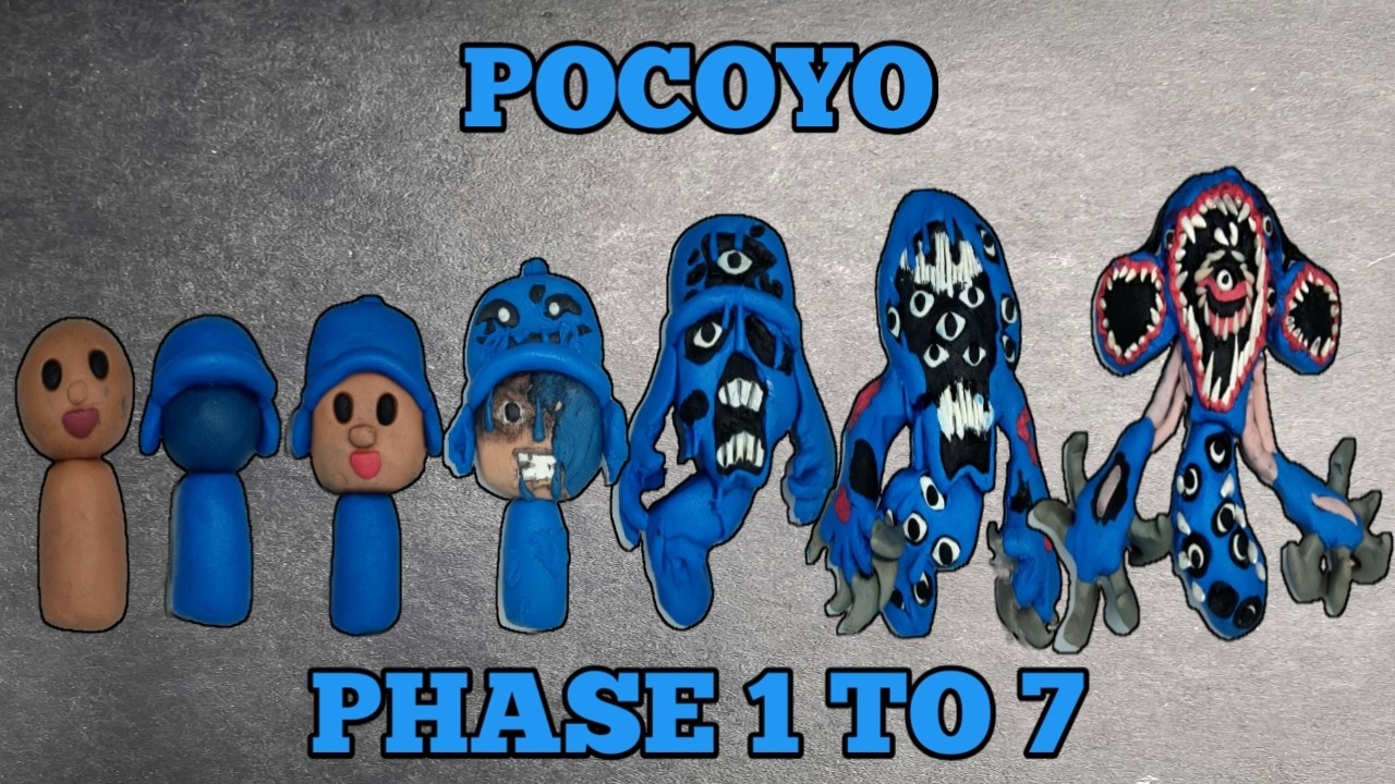 Making Sprunki OC Pocoyo All Phases 1 to 7