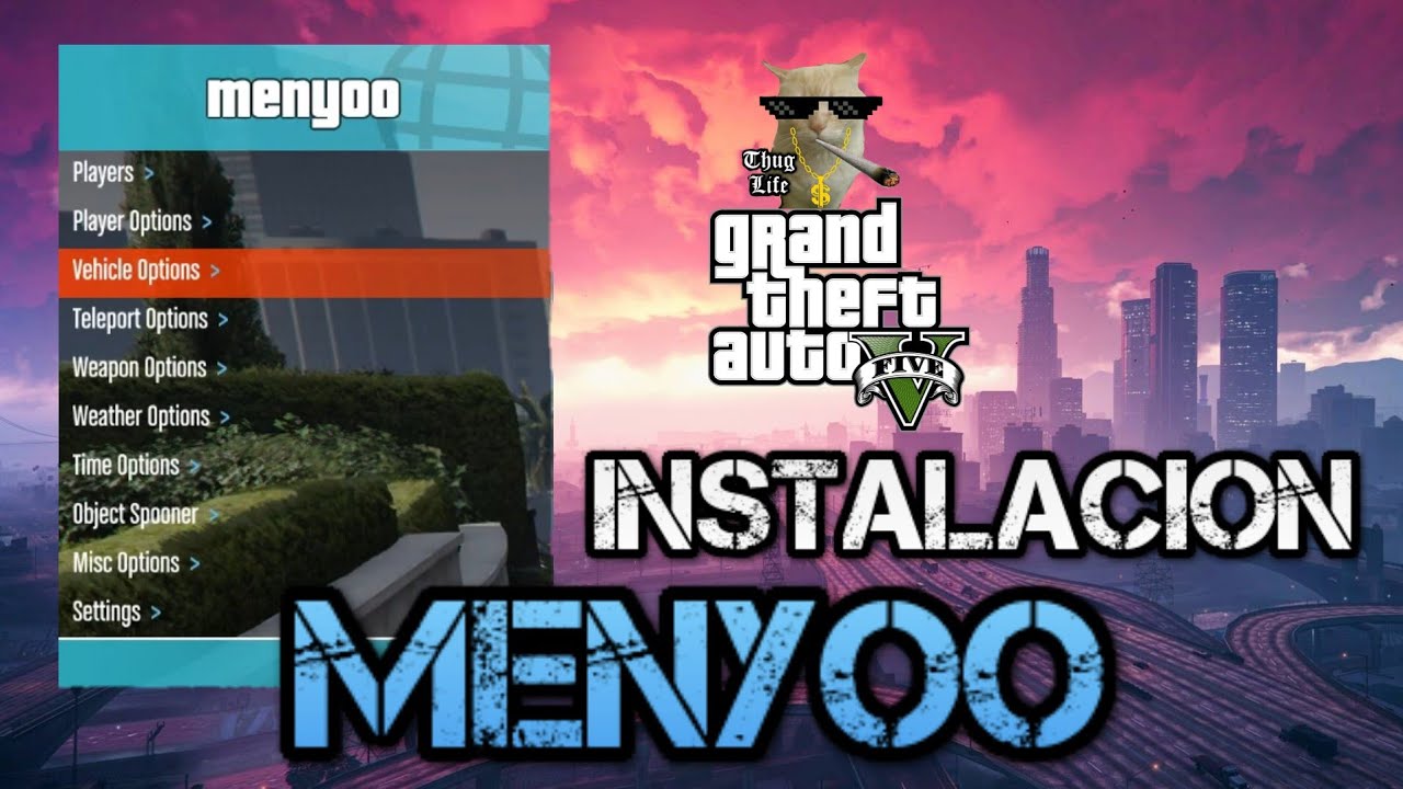 Mod Menu Menyoo Para GTA V Modo Historia (Instalación)