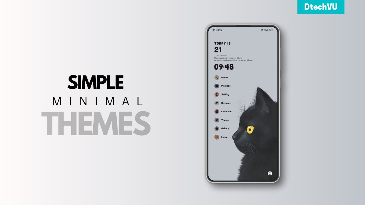 5 Minimal Themes for Xiaomi, Poco | Best MIUI 14 Themes