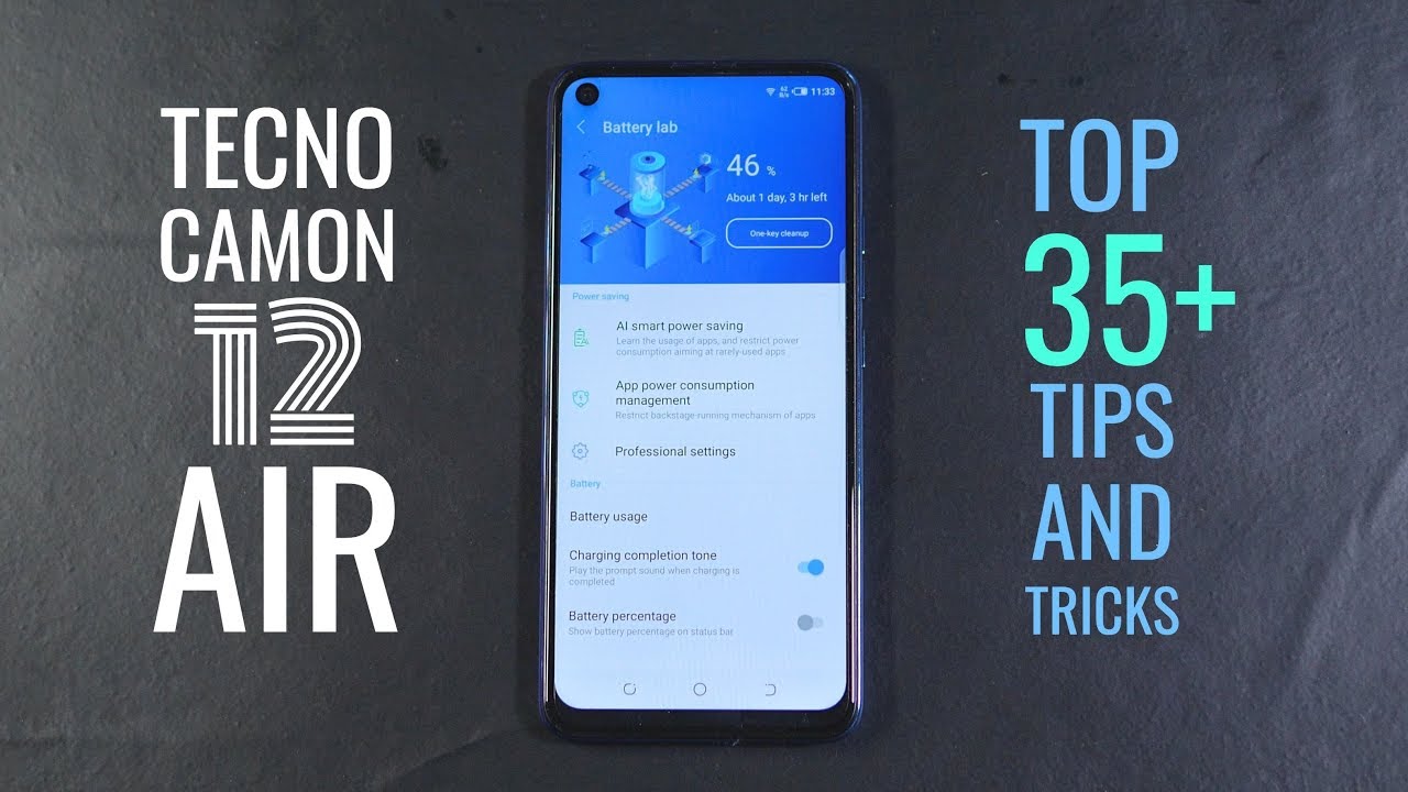 Tecno Camon 12 Air Tips and Tricks | Top 35+ Best Features of Tecno Camon 12 Air | Hindi/India