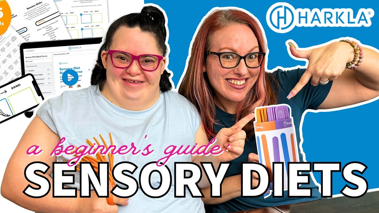 What is a Sensory Diet? // Harkla Sensory Diet Course + Sensory Activity Sticks!