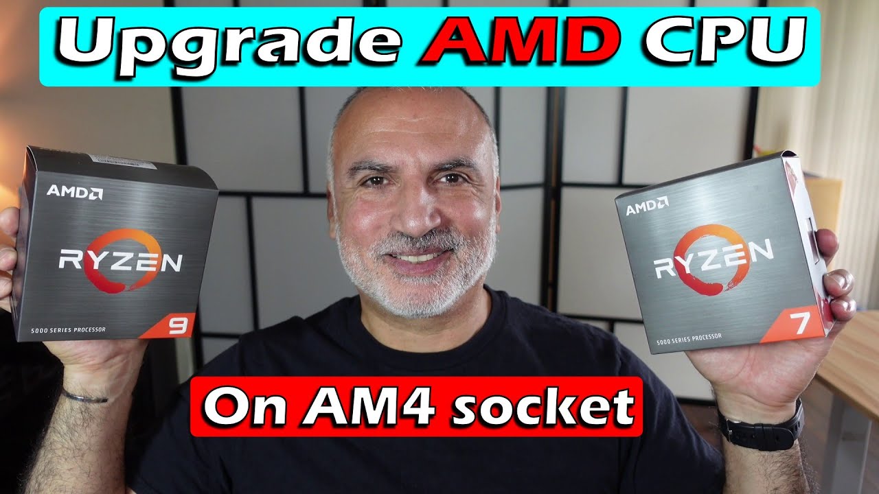 How to upgrade AMD CPU on AM4 socket