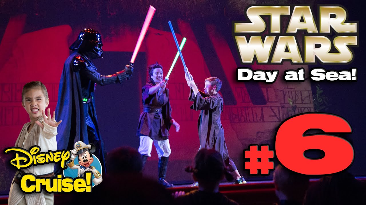 STAR WARS DAY AT SEA!!! 4K Disney Cruise Adventure on the Disney Fantasy! PART 6