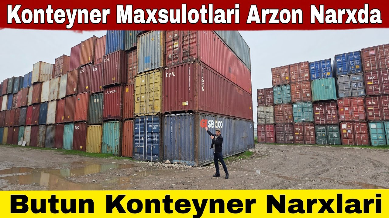 Eng Arzon Joyidan Konteyner Maxsulotlari Va Butun Konteyner Narxlari 