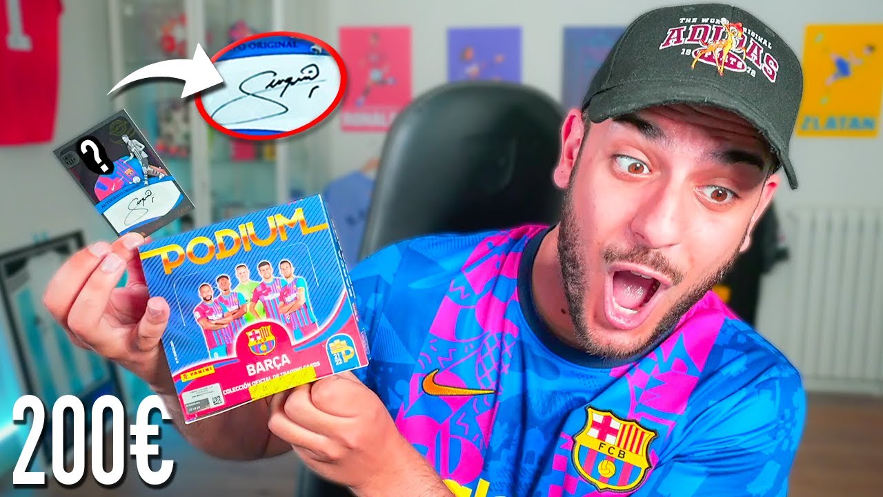 ¡¡ME TOCA FIRMA ORIGINAL!! ABRO CAJA EXCLUSIVA (200€) FC BARCELONA