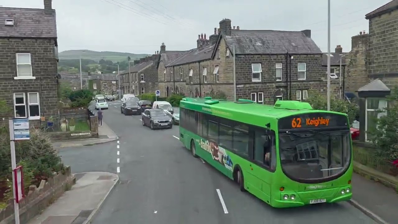 Keighley 62 to Ilkley Bus Journey