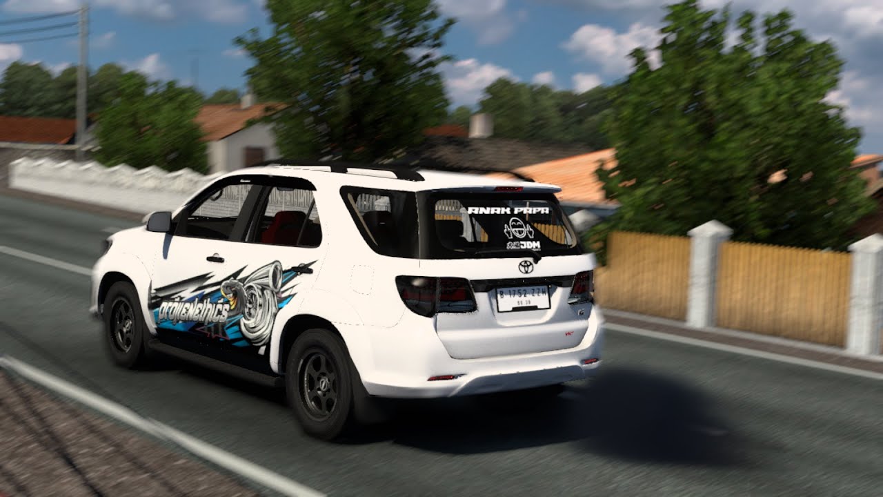 Review Toyota Frotuner special Decal Racing ETS2 1.47